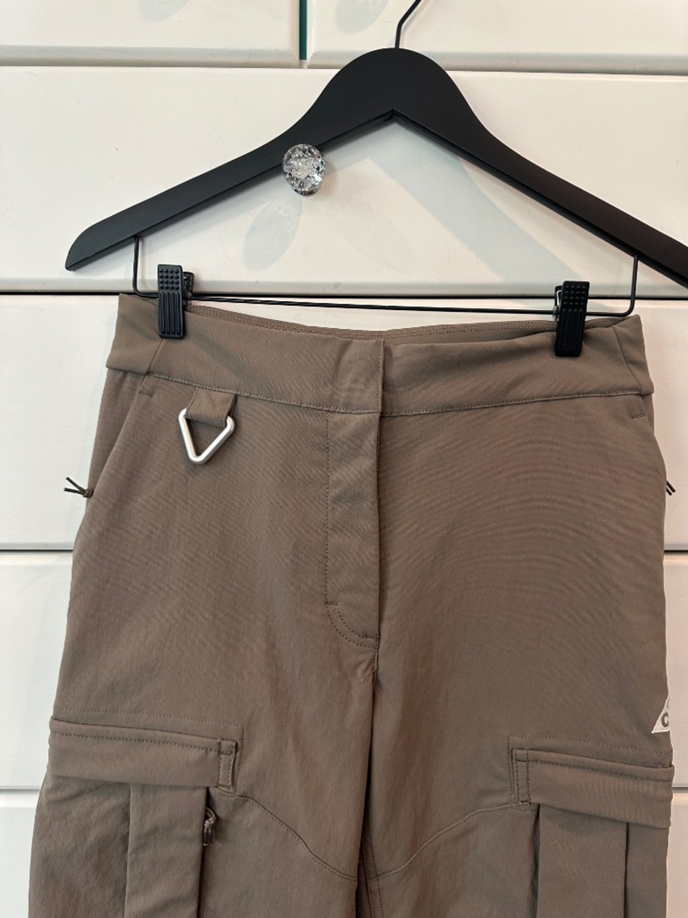 Nike ACG Smith Summit Cargo Pants Olive Grey Women’s Size S - Picture 4 of 9